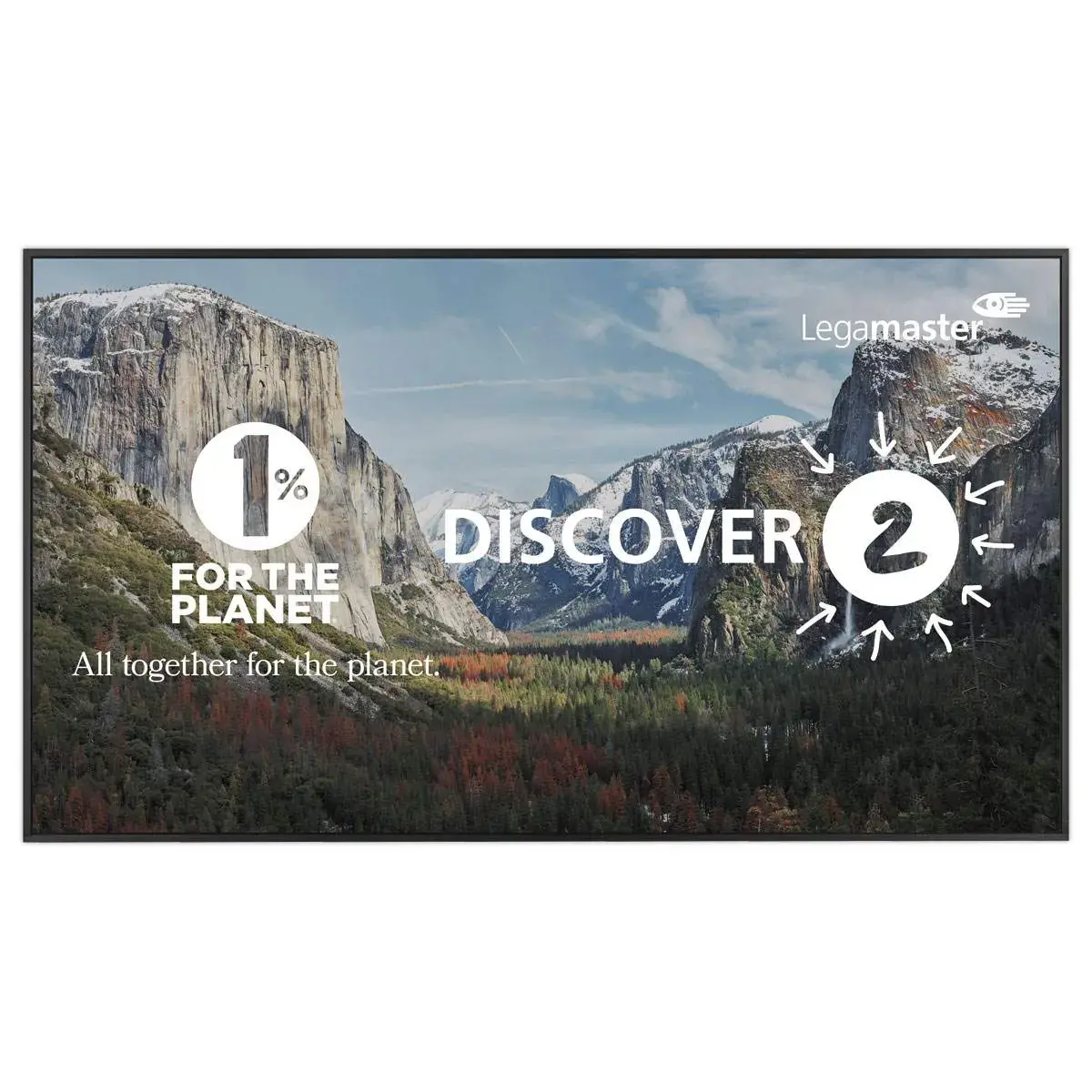 Professioneel beeldschermpakket Discover 2 - Klasse A - 55 inches - LEGAMASTER