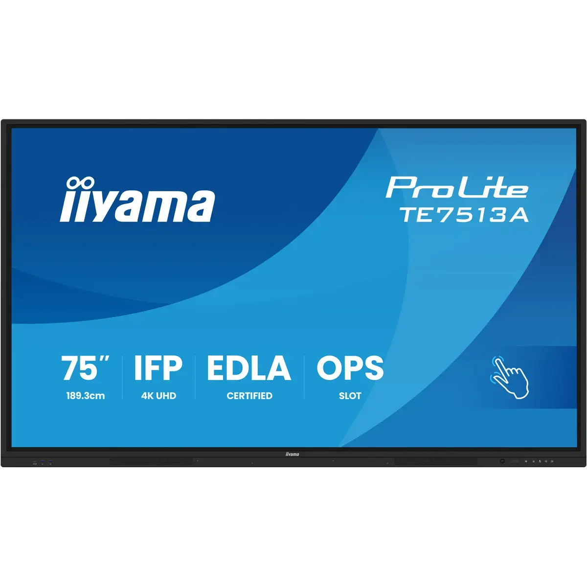 Interactiv touchscreen 4K UHD 75" - IIYAMA