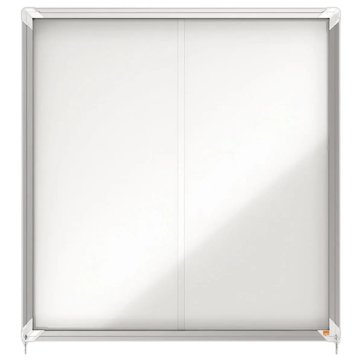 Premium Plus binnenvitrines - 12xA4- Nobo magn Wit