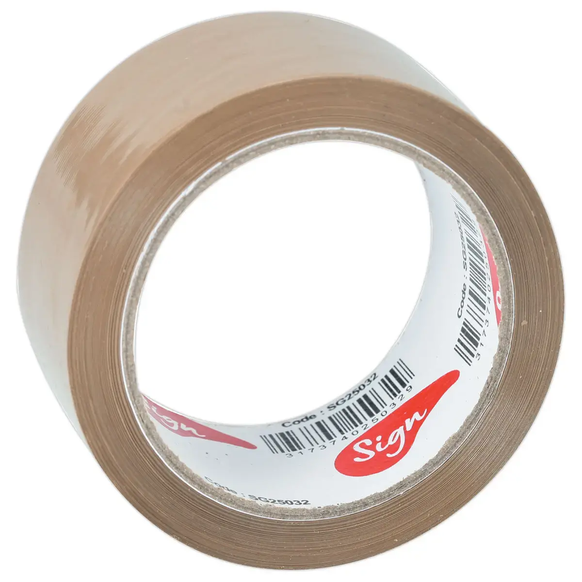 6 Rollen polypropyleen verpakkingsplakband havana - 66 m x 48 mm 50 µ