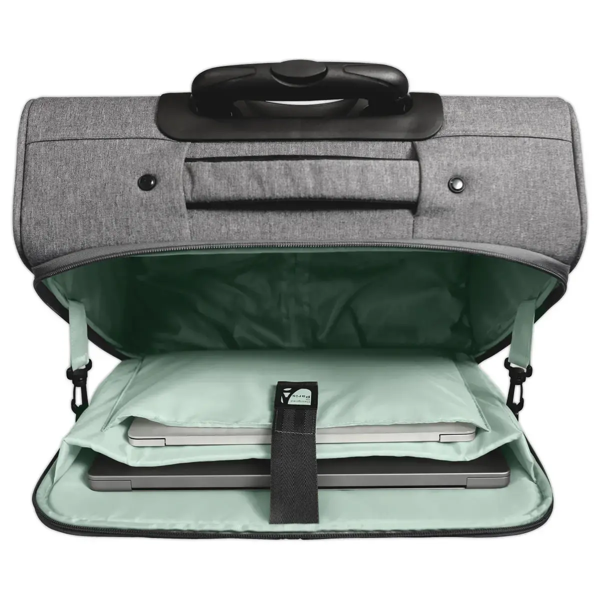 Trolley 15,6" YOSEMINTE grijs 