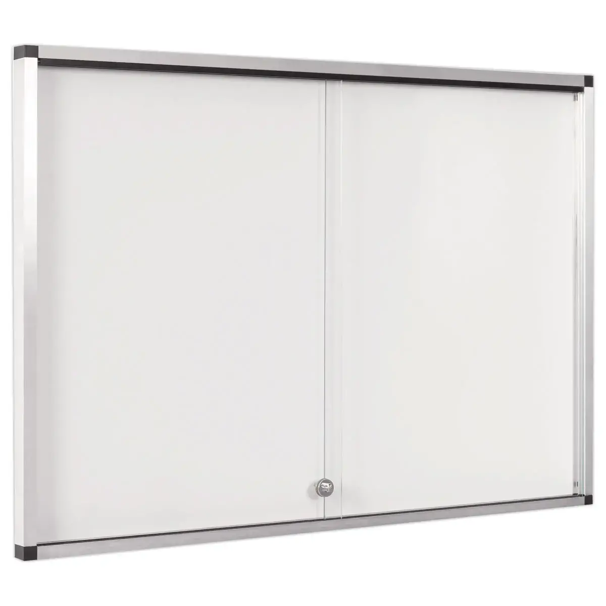 Extra platte binnenvitrine met schuifdeuren 18A4 