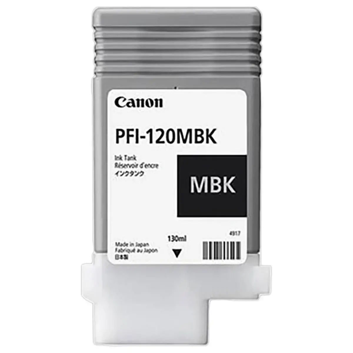 Cartouche JE CANON PFI-120 mat zwart