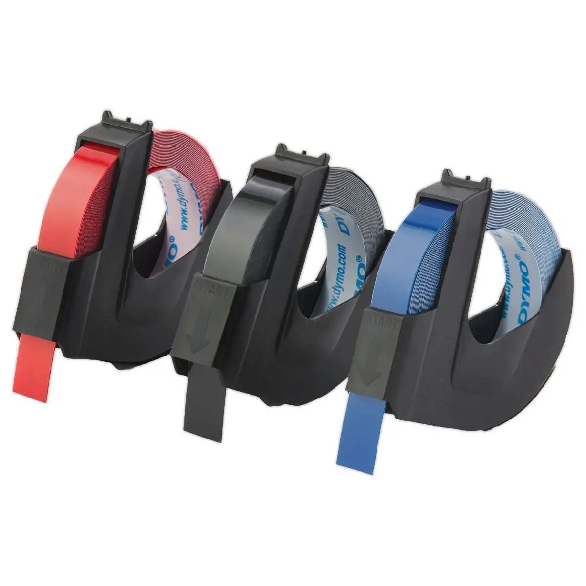 3  3D-markeringstapes Dymo&reg; 9 mm x 3 m gemengd glanzend 
