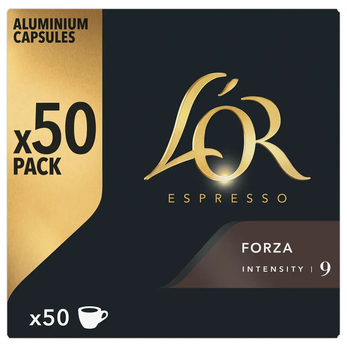 150 koffiecapsules - forza - L'OR Espresso