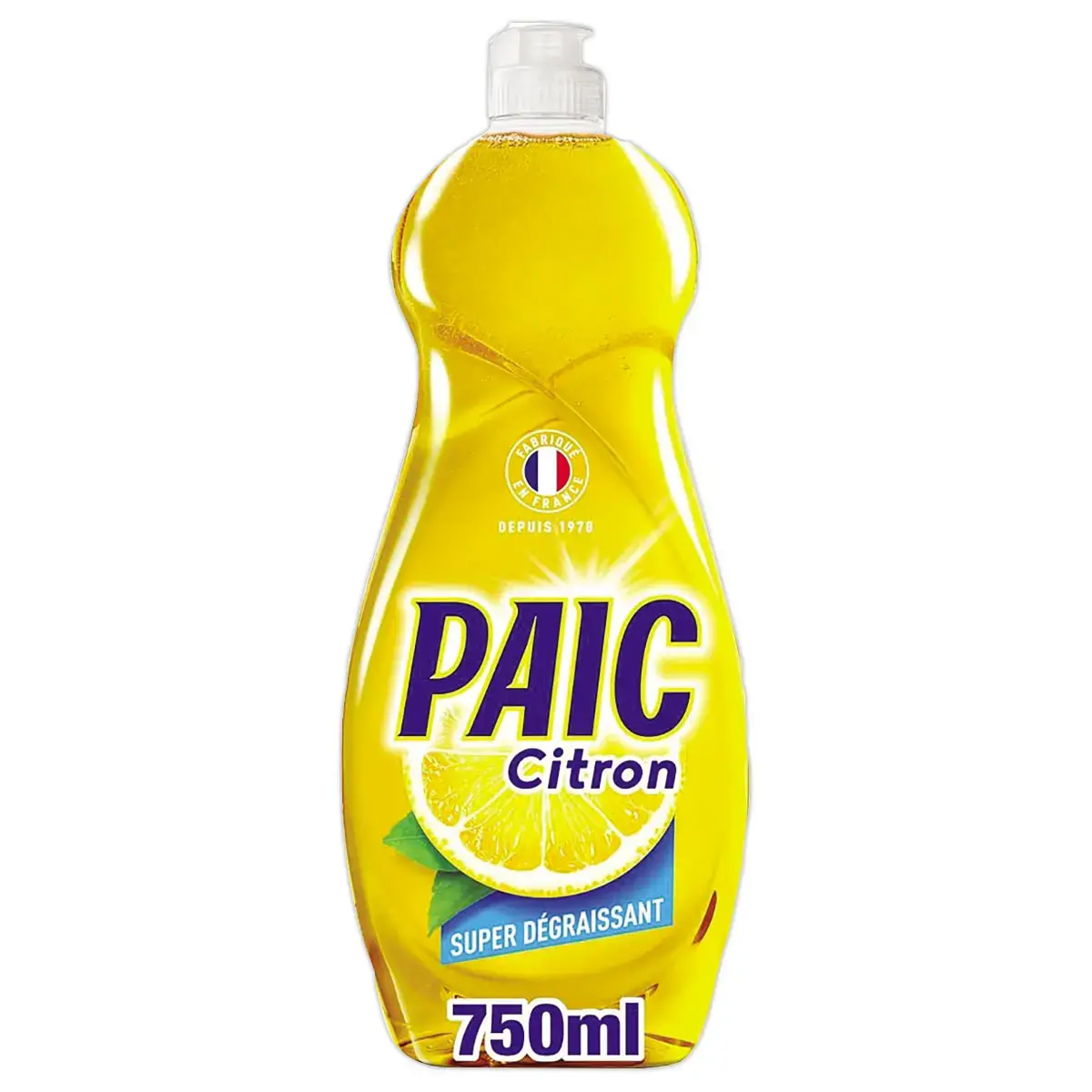 10 Flacon afwasmiddel PAIC Citroen - 750 ml