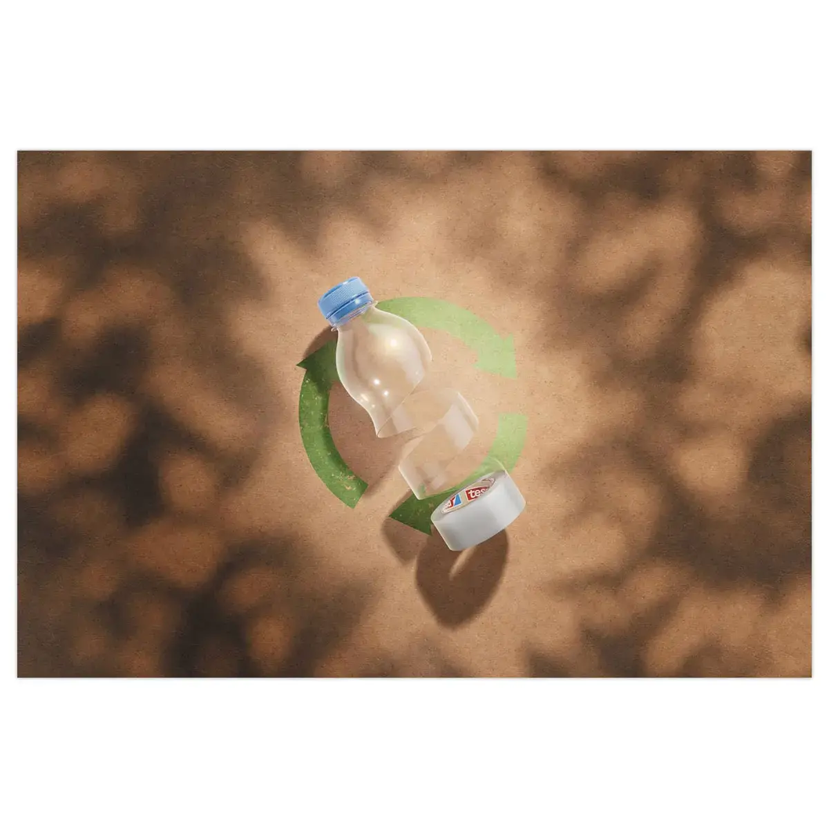 Transparante plakbandrol Tesafilm® Eco & Crystal 33m x 19mm