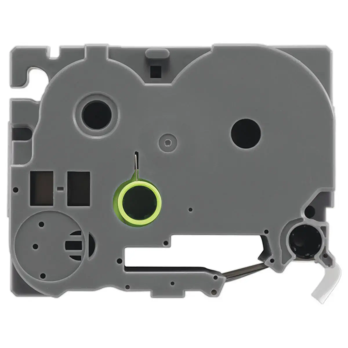 Ruban comp BROTHER TZE 251 24mm wit met zwarte afdruk