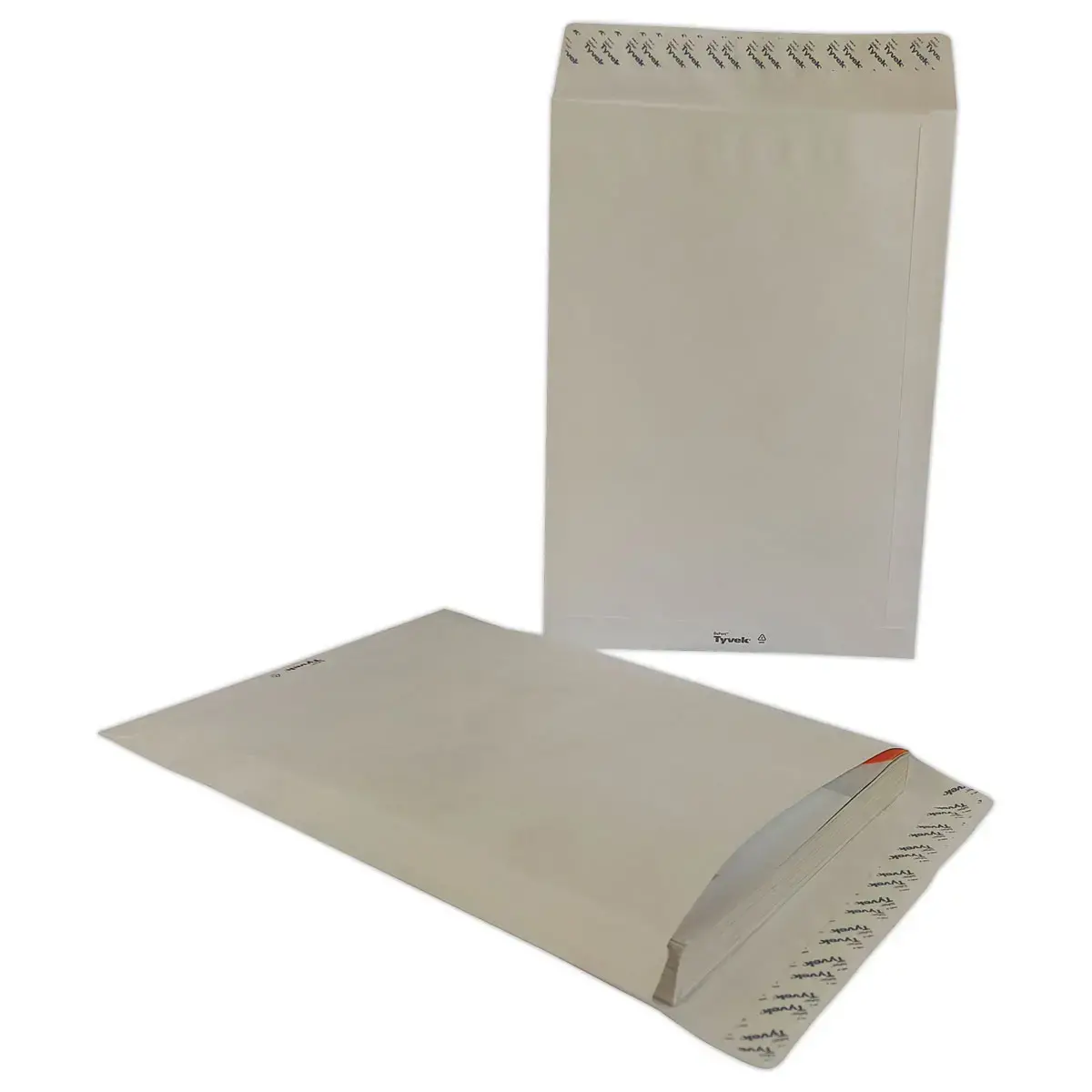20 TYVEK hoesjes wit scheurbestendig 250x353 mm