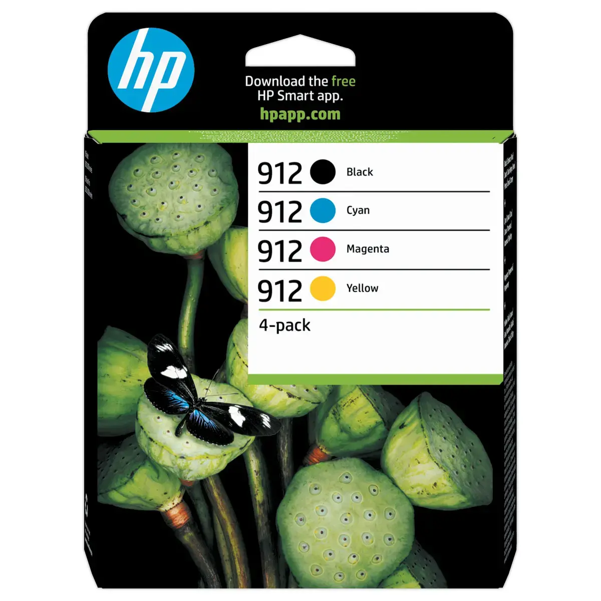 HP 912 inktcartridge 4 kleuren 6ZC74AE