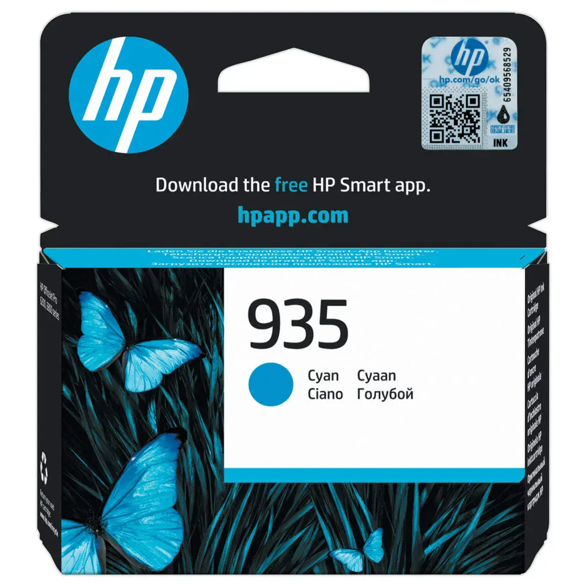 Inktcartridge 935 HP - Cyan