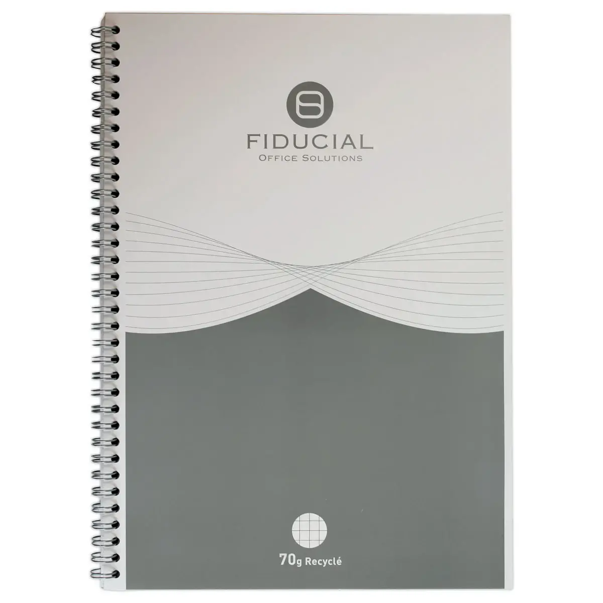 Spiraalnotitieboek FIDUCIAL 70g A4 21x29,7cm 100 pagina's gerecycled 