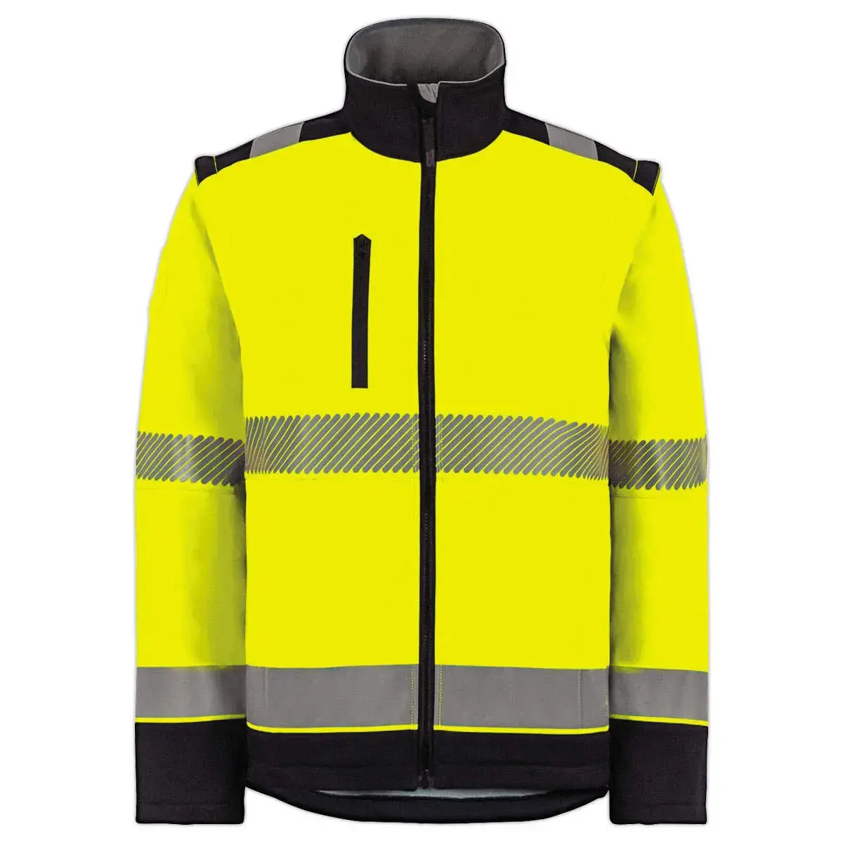 Softshell HV e-vision geel 