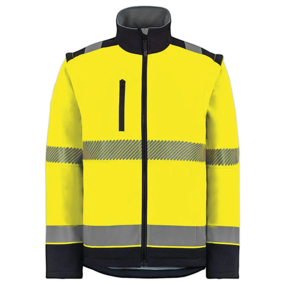 Softshell HV e-vision geel