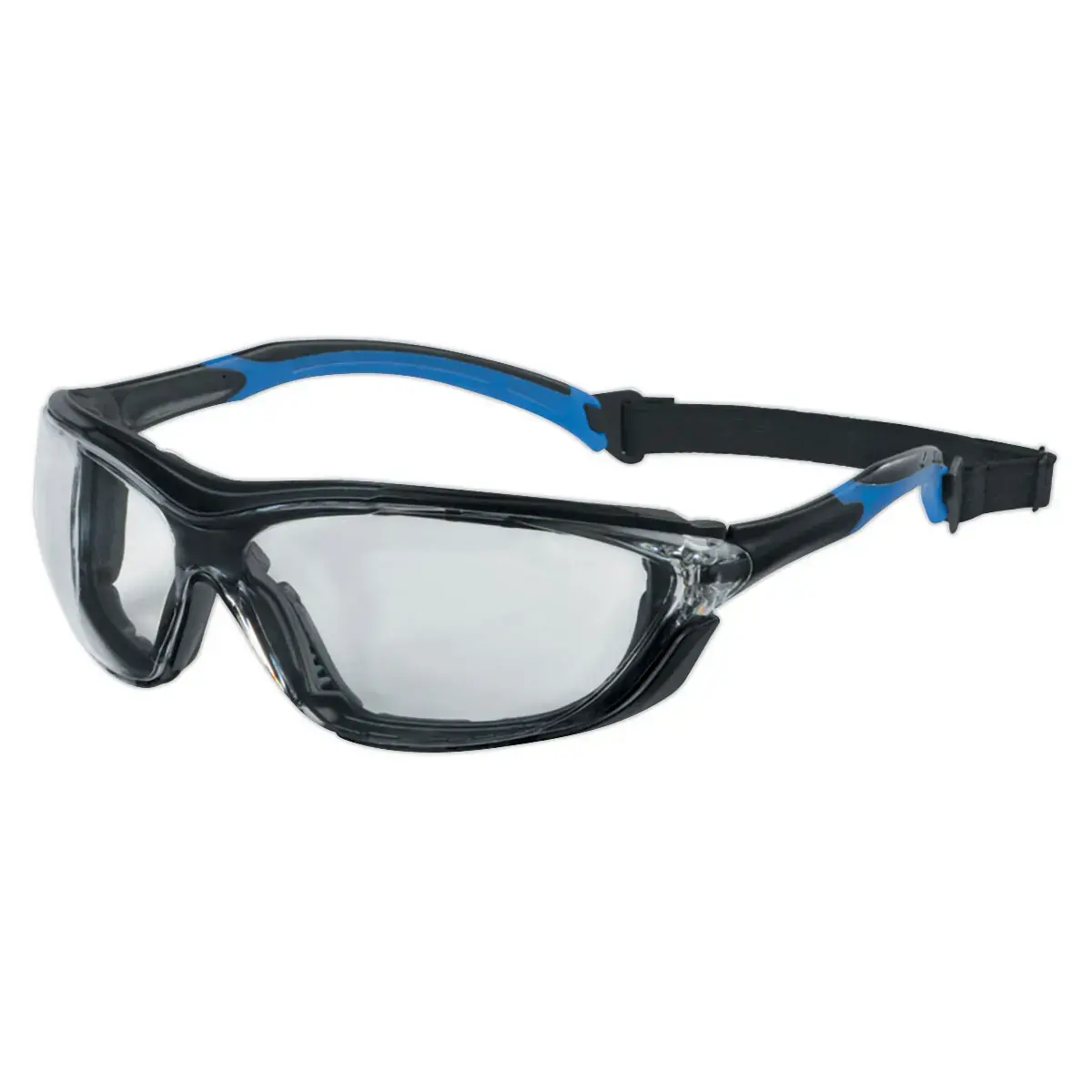 Beschermbril ZEPHYR - Omsluitend montuur - Blauwe pootjes - RG