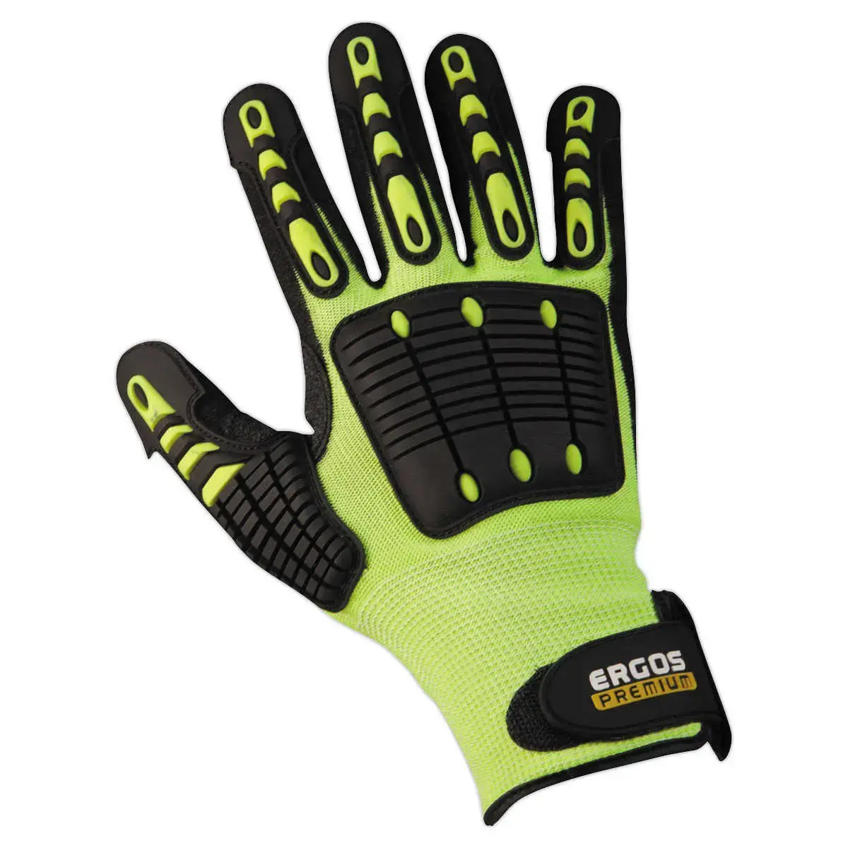 12 ERGOS 398300 anti-impact beschermhandschoenen - Maat 8 - RG