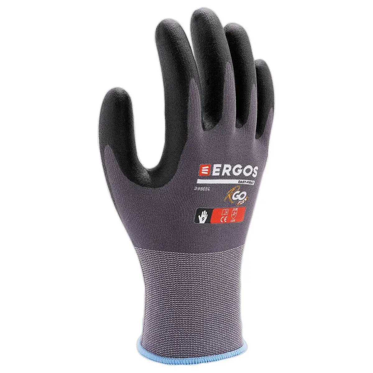 12 Beschermhandschoenen van polyamide en Lycra – Gauge 15 - Maat 8 - RG