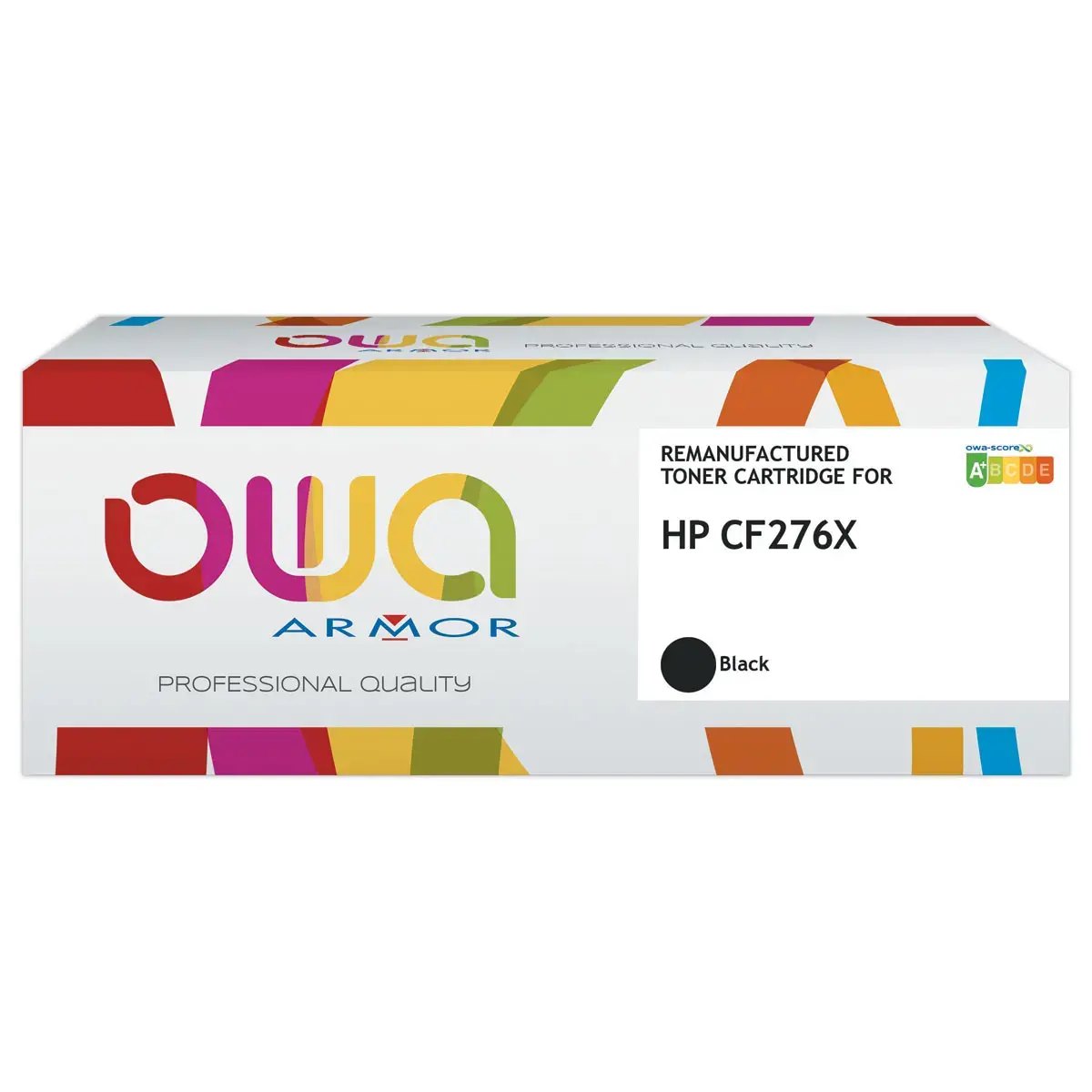 HP CF276X (Zonder tonermanagement) - gerecycleerde toner OWA - HC