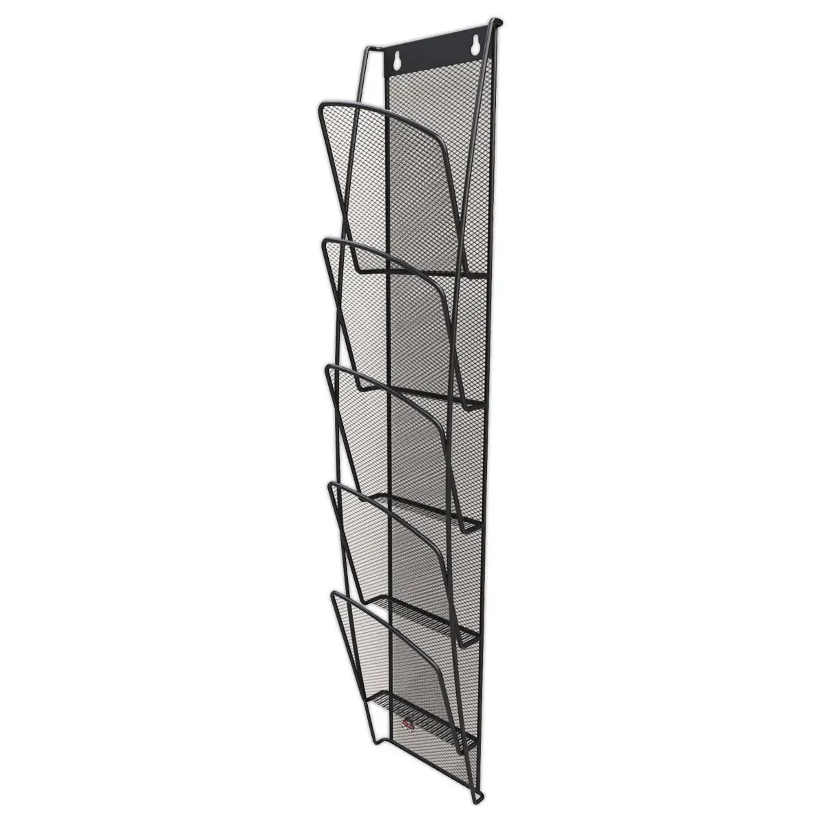 Wanddisplay 1/3A4 in metalen gaas 