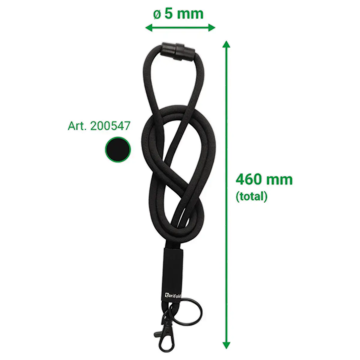 10 Ronde zwarte halsband