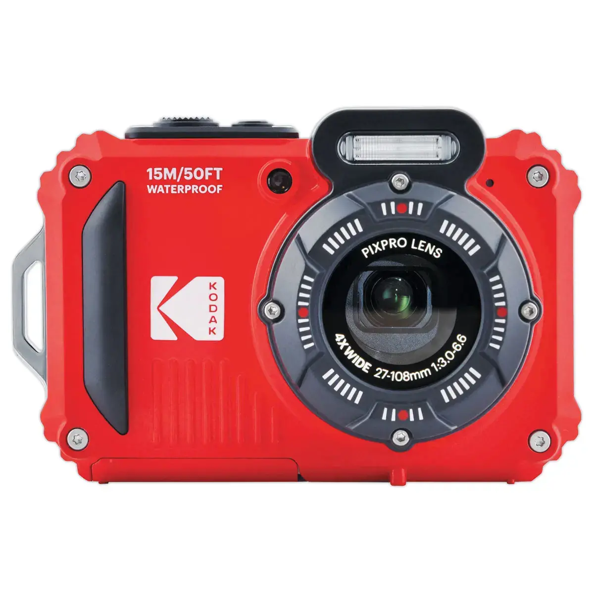KODAK PIXPRO WPZ2 Compact Camera Rood