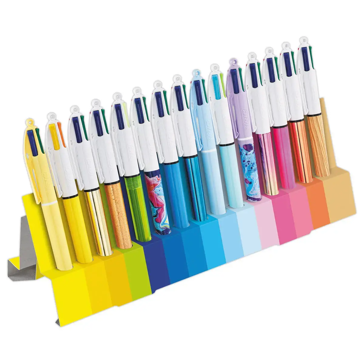 15 Pennen 4 kleuren - Collector set - BIC