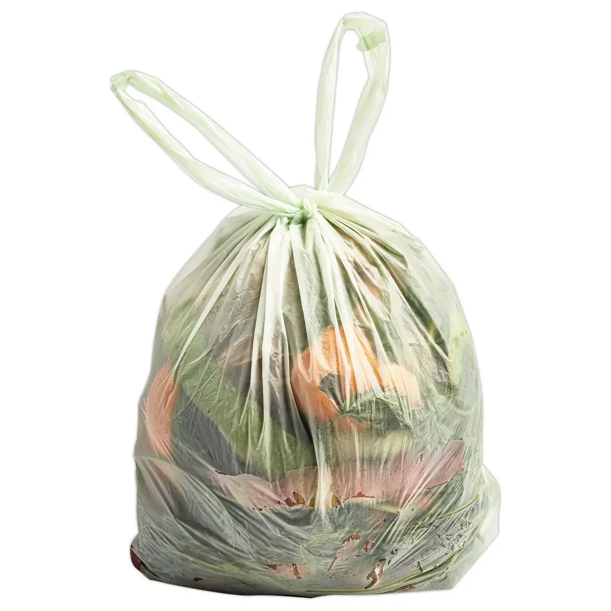 30 composteerbare groene zakken 10L met handvatten
