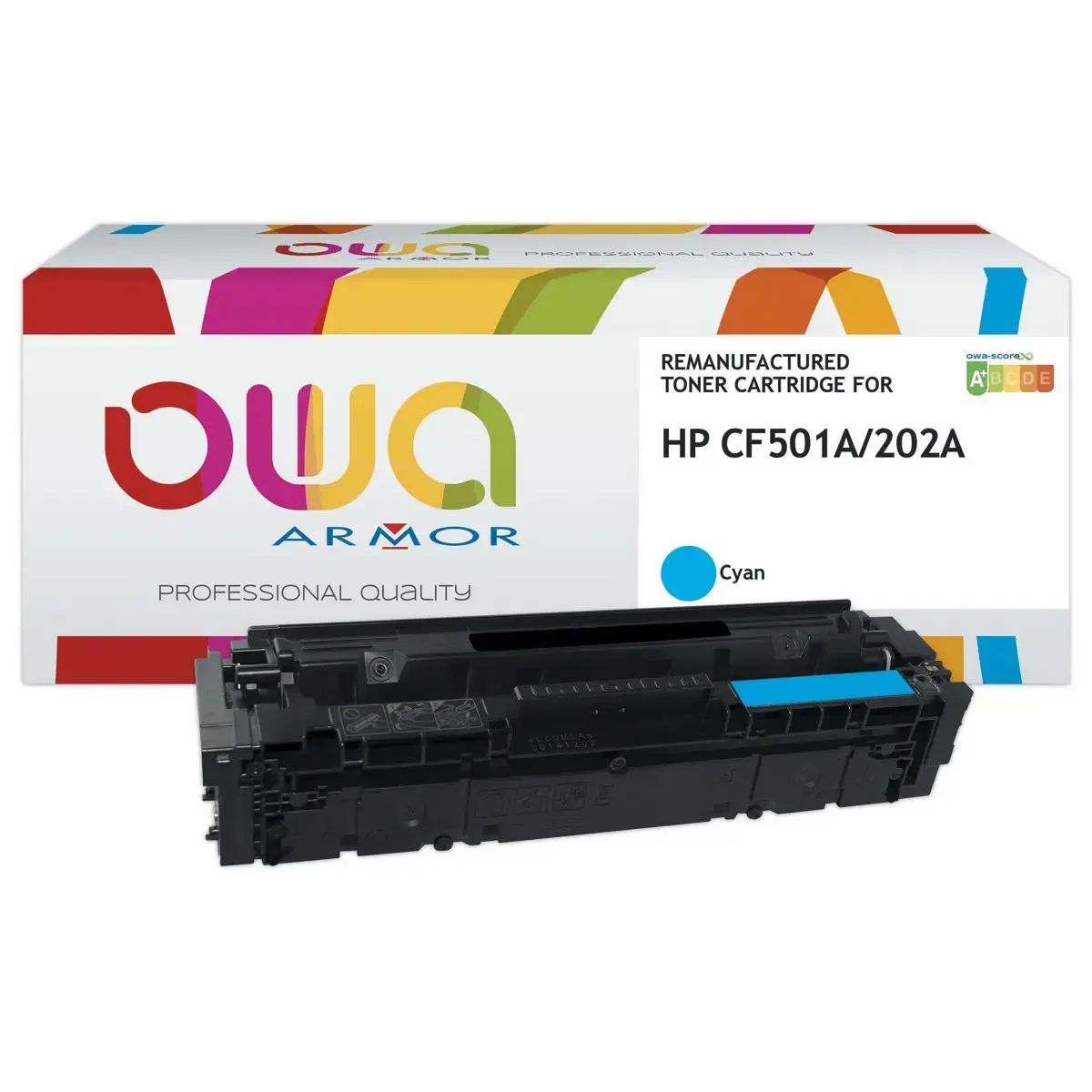 Toner equivalent HP CF501A cyaan