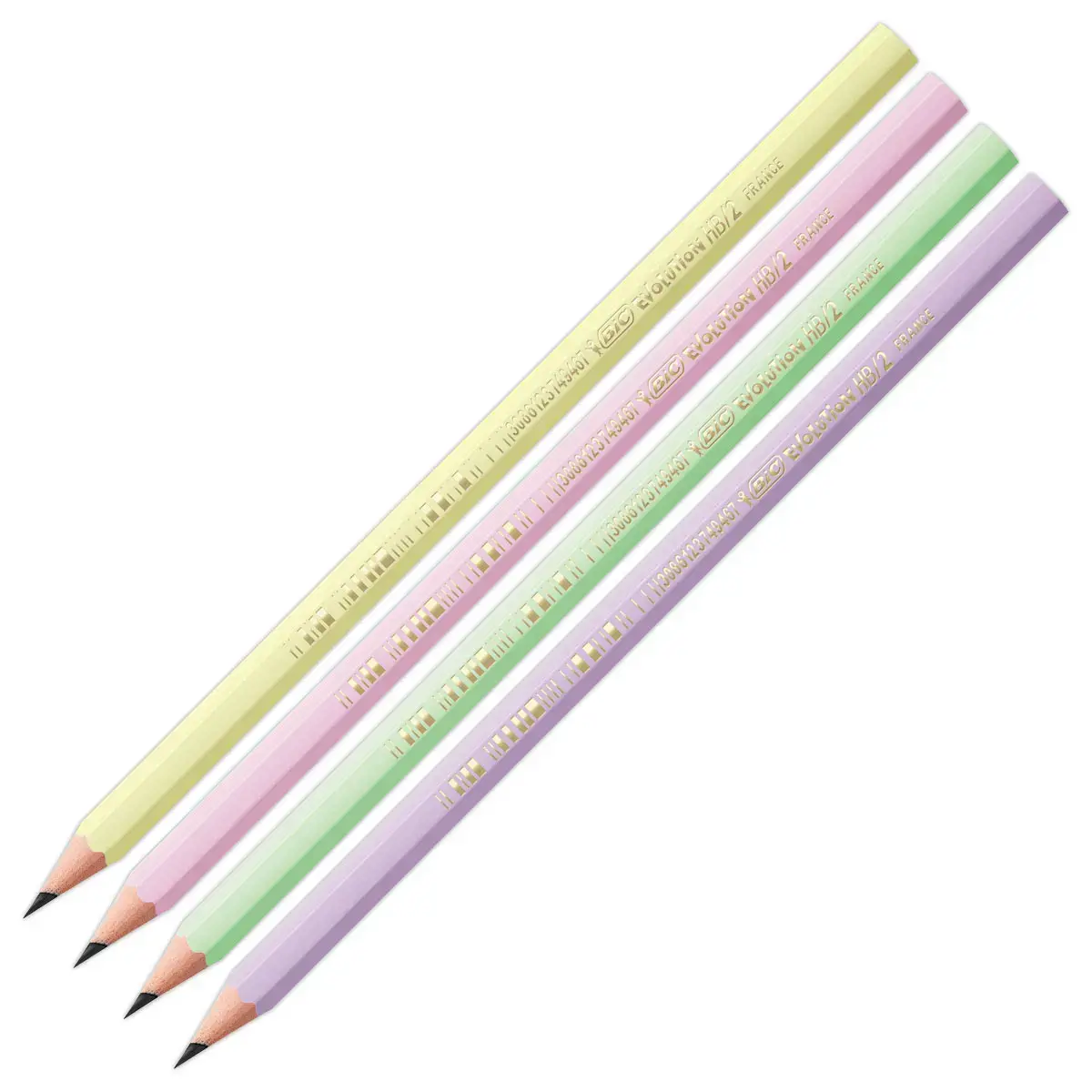 12  Pastel potlood BIC 