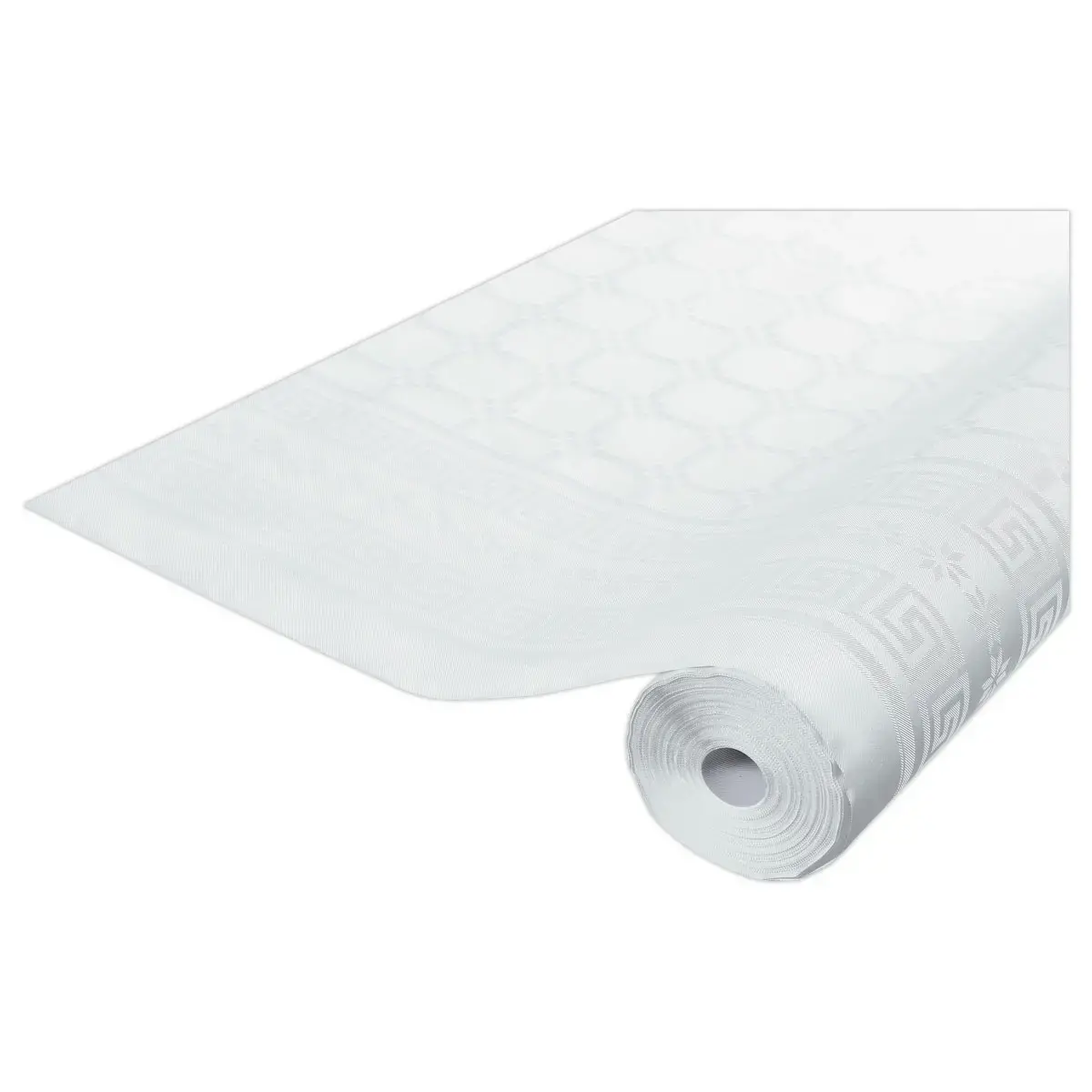 Papieren tafelkleed 10x1,18 m in rol Wit - Pro tafelkleed 