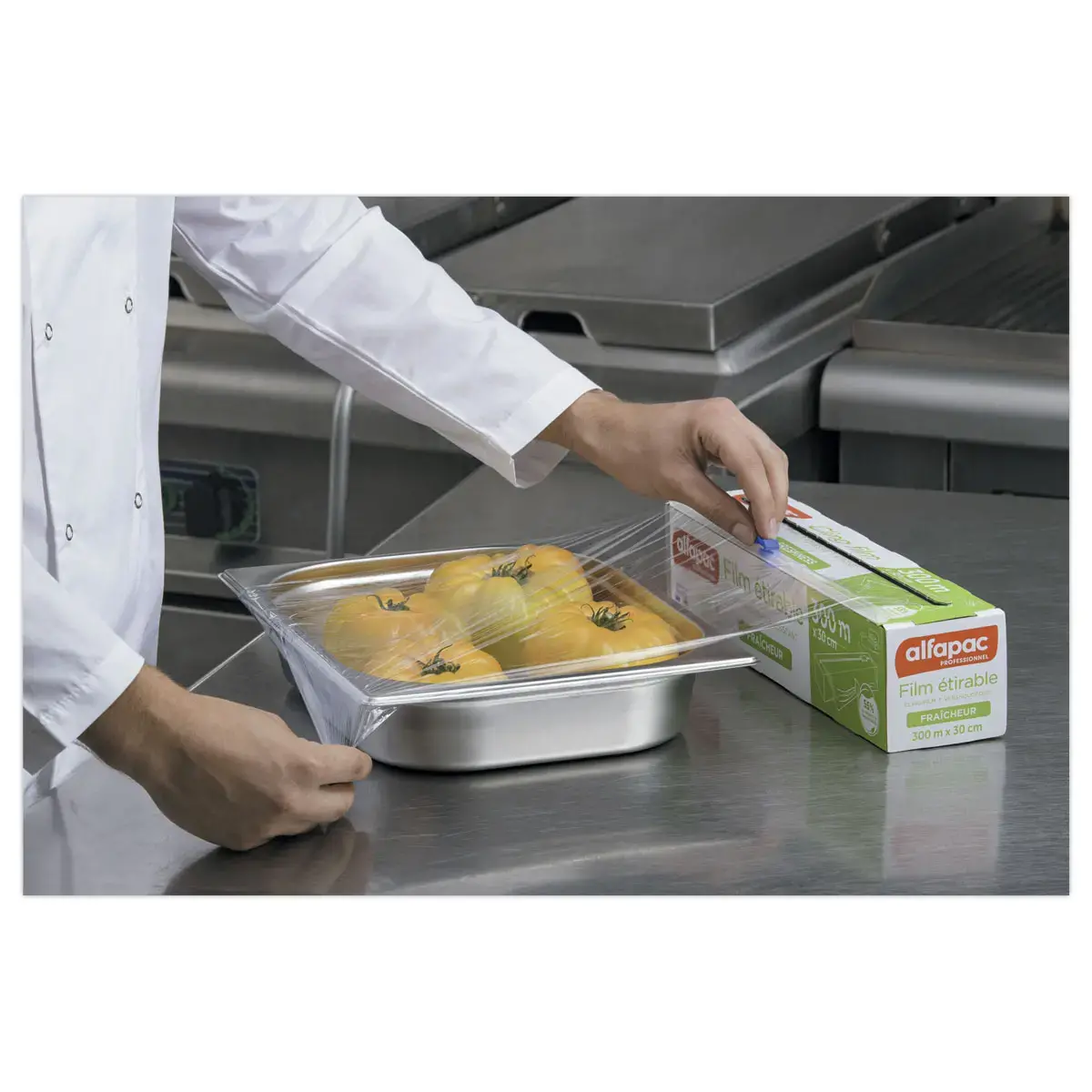 Vershoudfolie dispenserdoos 300 m x 30cm