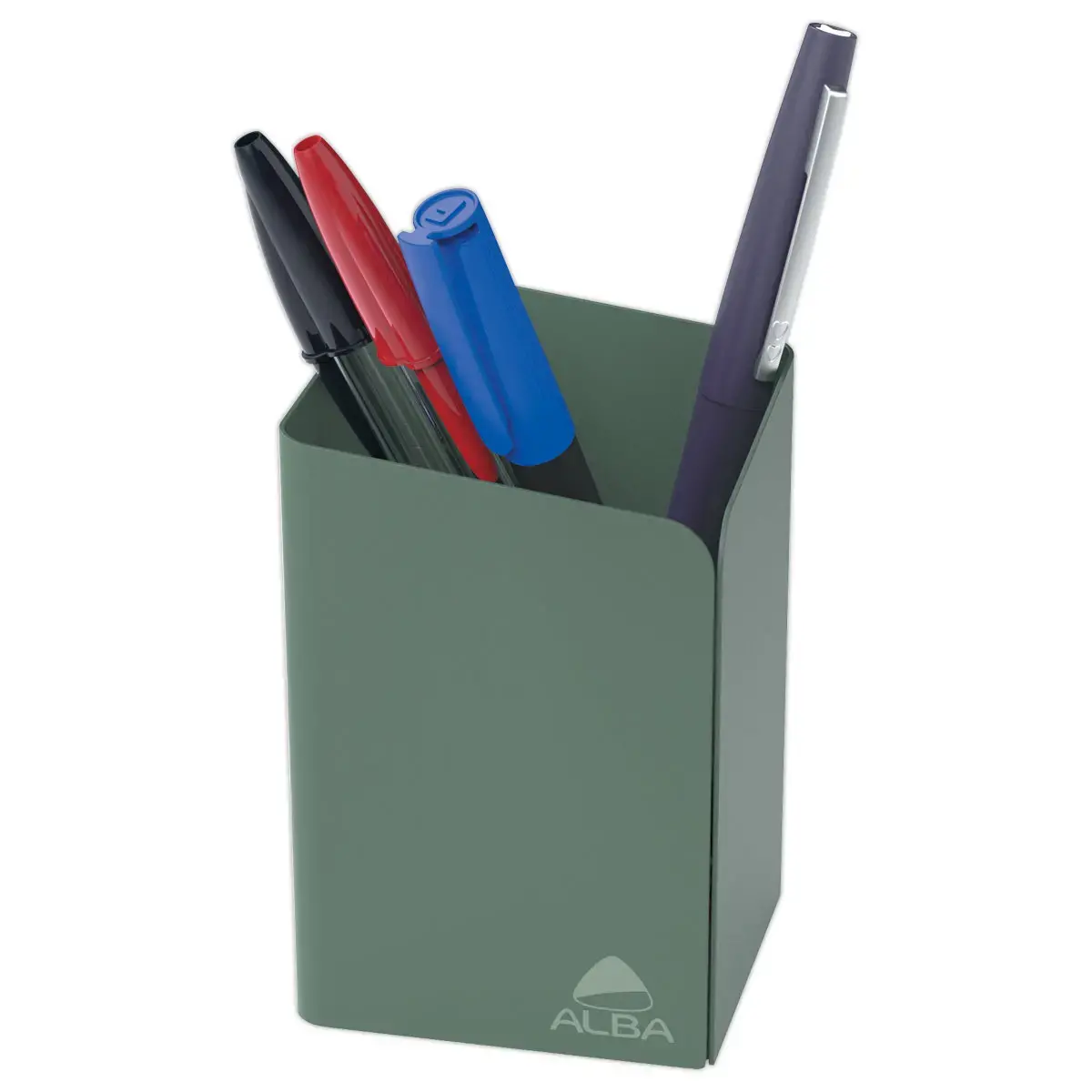 Metalen etui - Celadon groen
