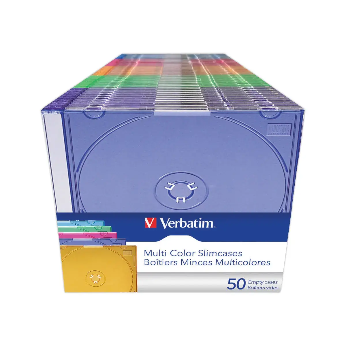 Verpakking van 50 CD/DVD-dozen