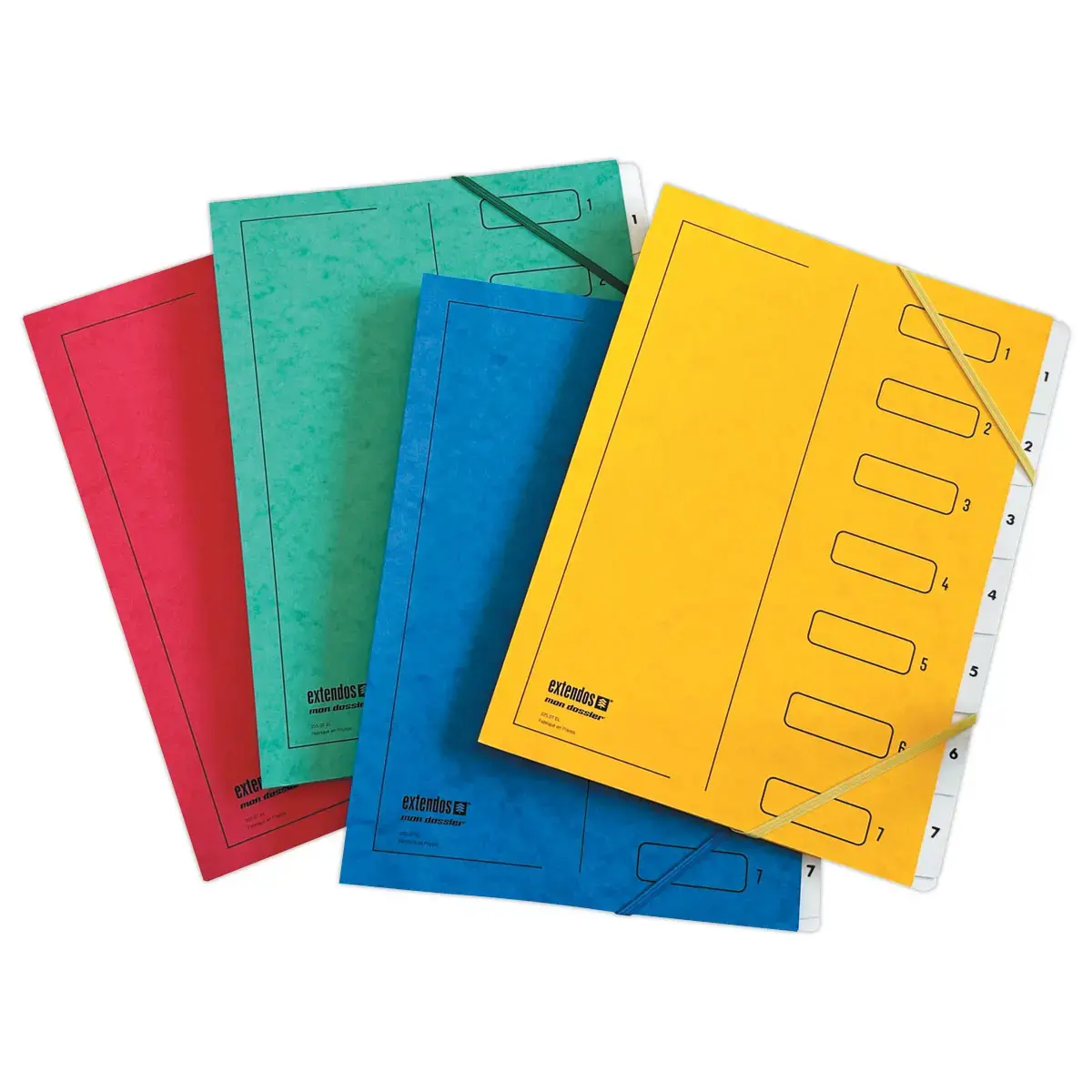 Mylar toetsen sorter 7 compartimenten