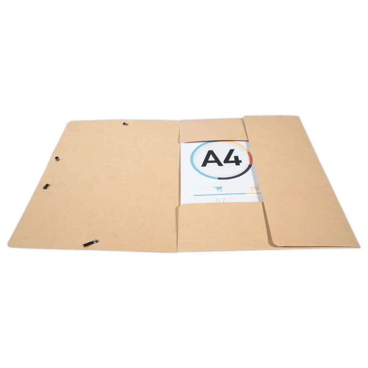 Map met elastiek Maxi capacity Ivoire - EXACOMPTA