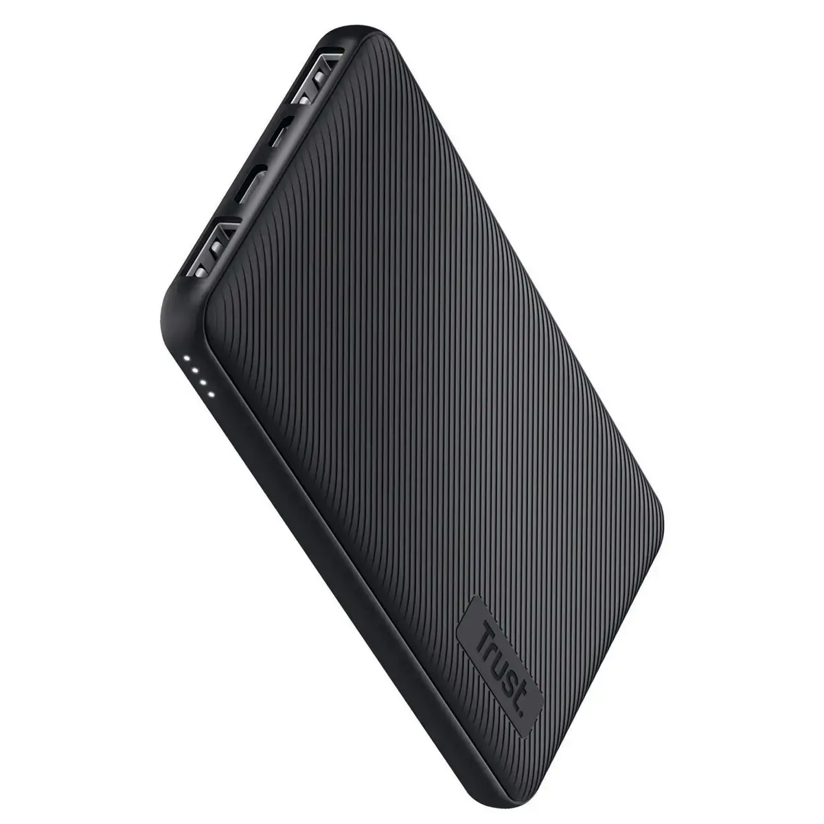 Externe batterij Powerbank Trust PrimoEco 10.000 mAh - Zwart