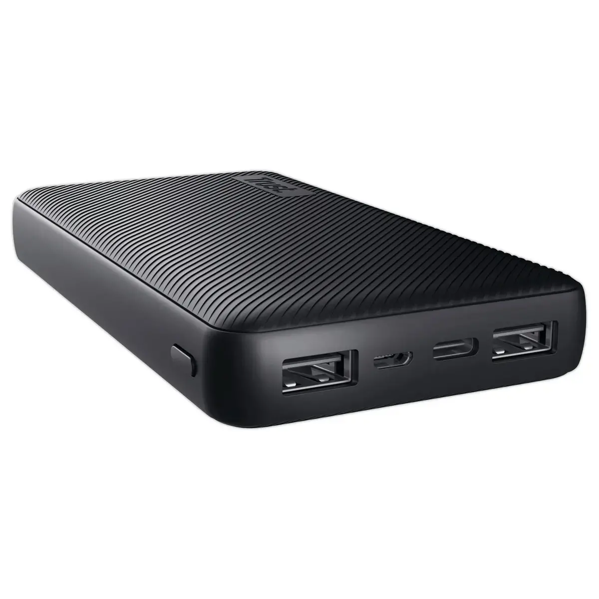 Externe batterij Powerbank Trust PrimoEco 15.000 mAh - Zwart