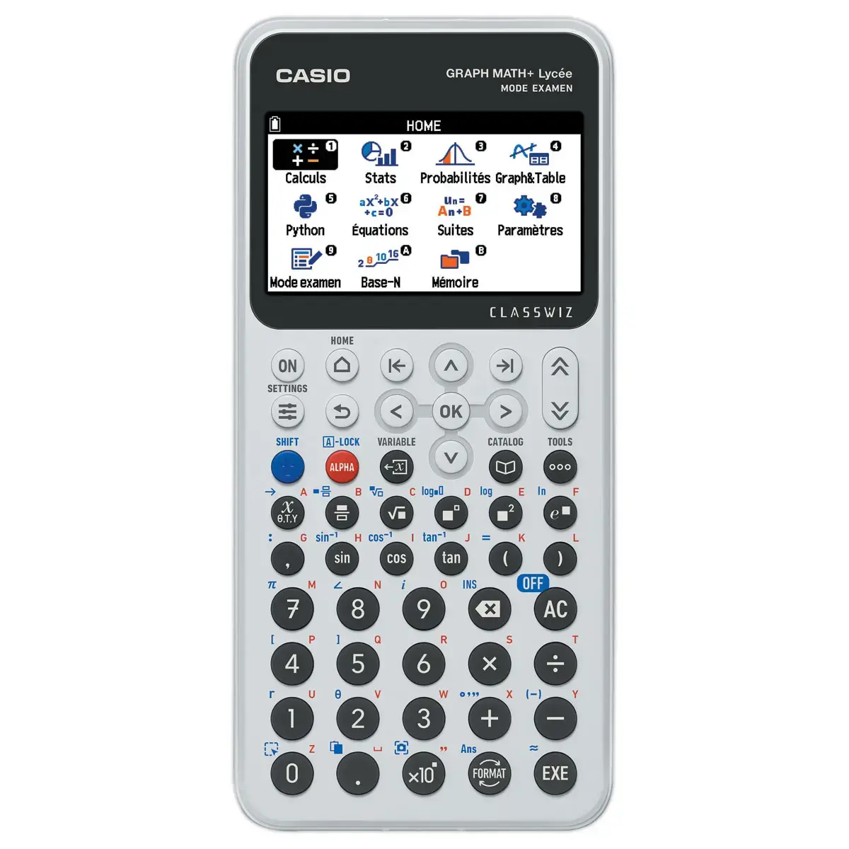 CASIO Graph Math+ rekenmachine 