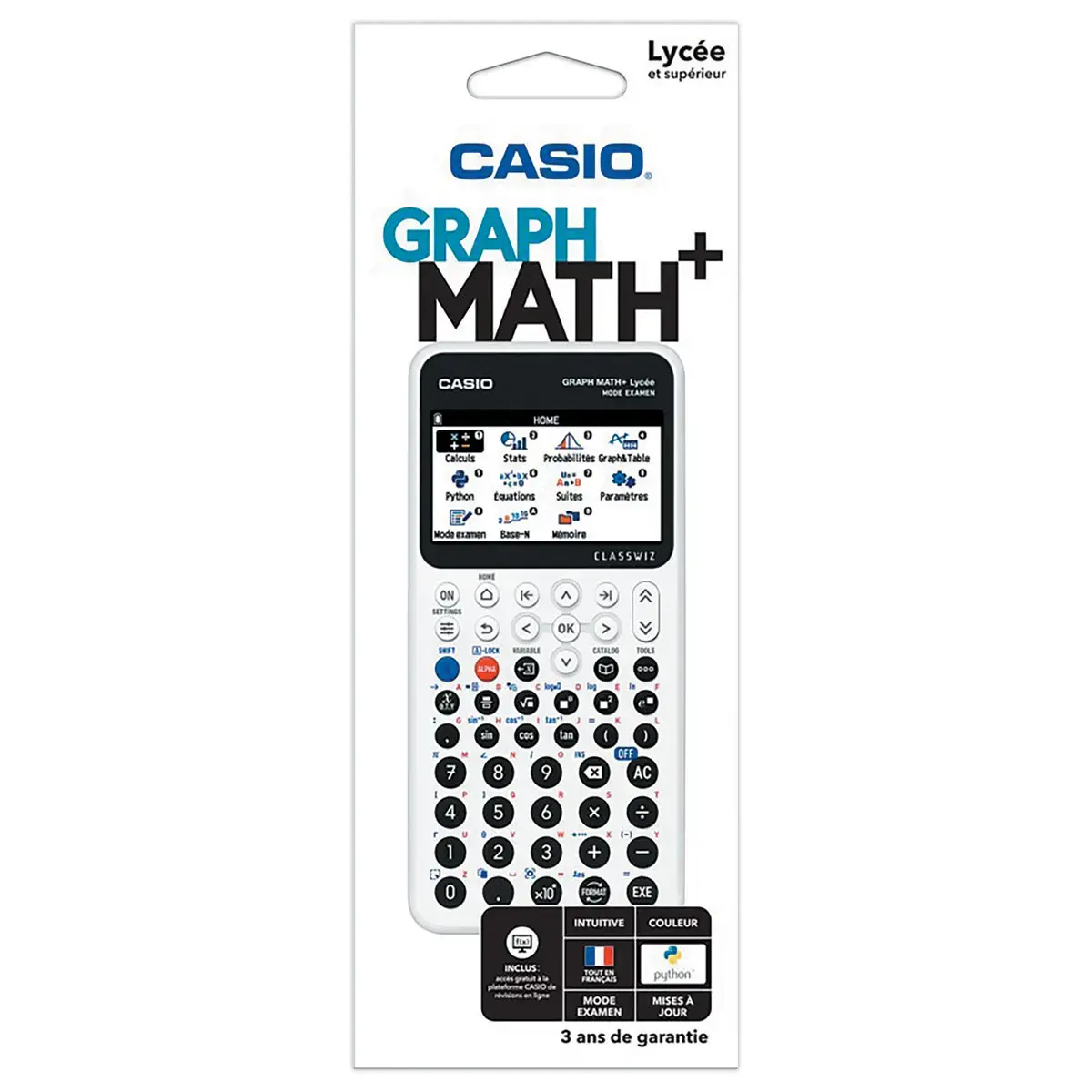 CASIO Graph Math+ rekenmachine 
