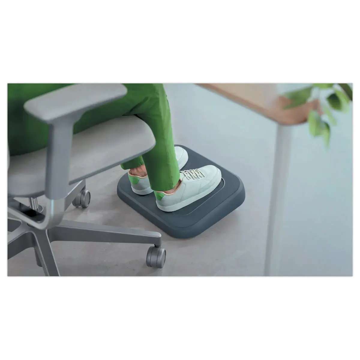 Ergonomische voetensten regelbaar Leitz - Grijs