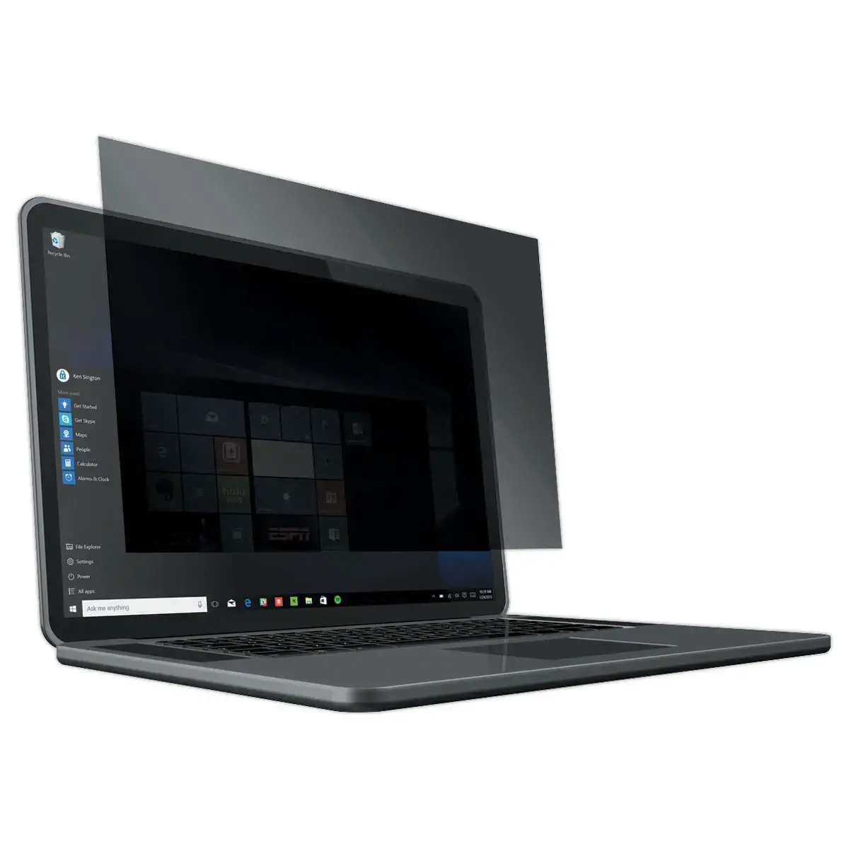 Verwijderbaar privacyfilter 2 richtingen voor 15,6" 16:9 laptops