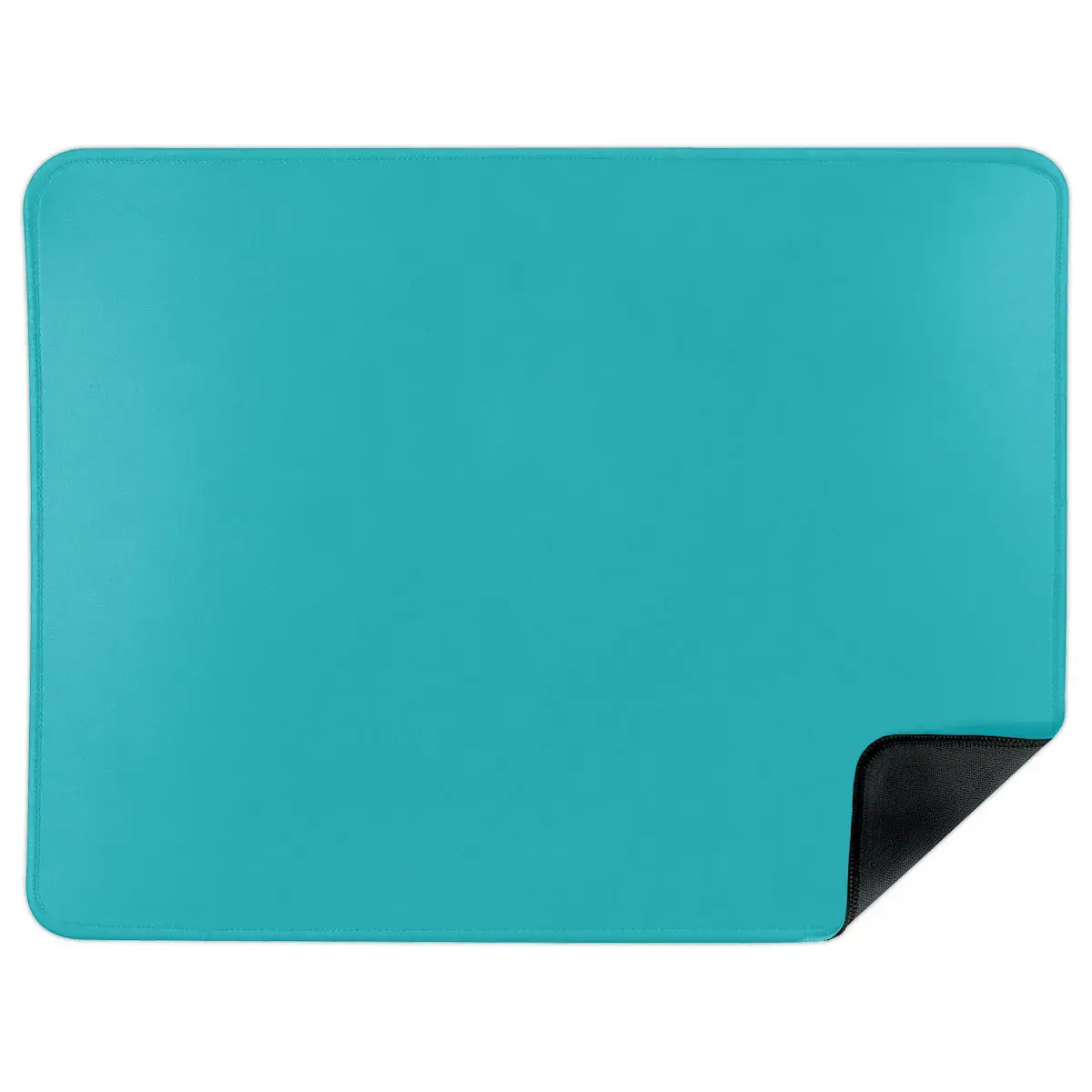 Zachte XL blauwe muismat