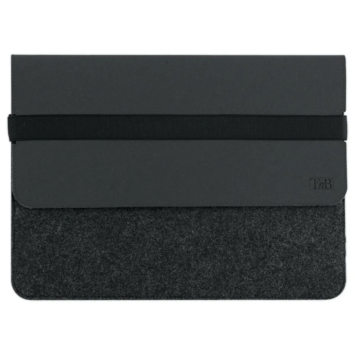 ECO FRANCE LAPTOP SLEEVES 13-14'' ZWART/GRIJS 