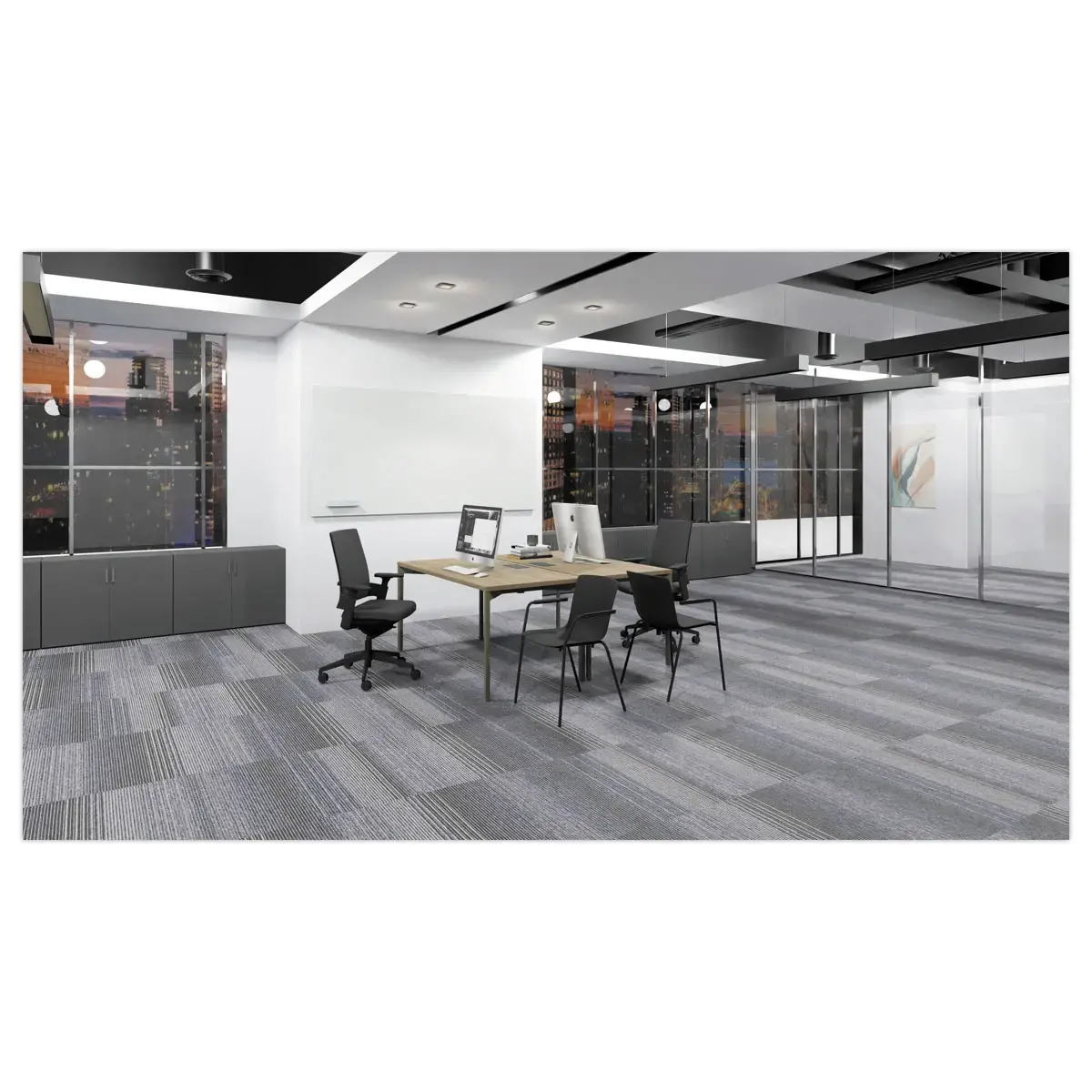 BUREAU BASTIA L 140 EIK VENEER / GROEN