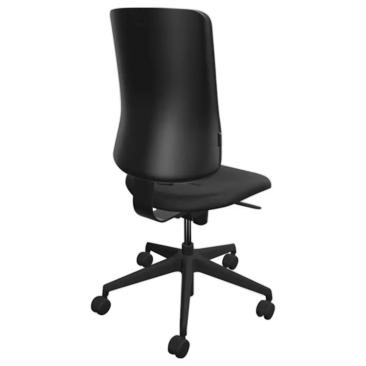 Zetel ATILA zwarte stof 