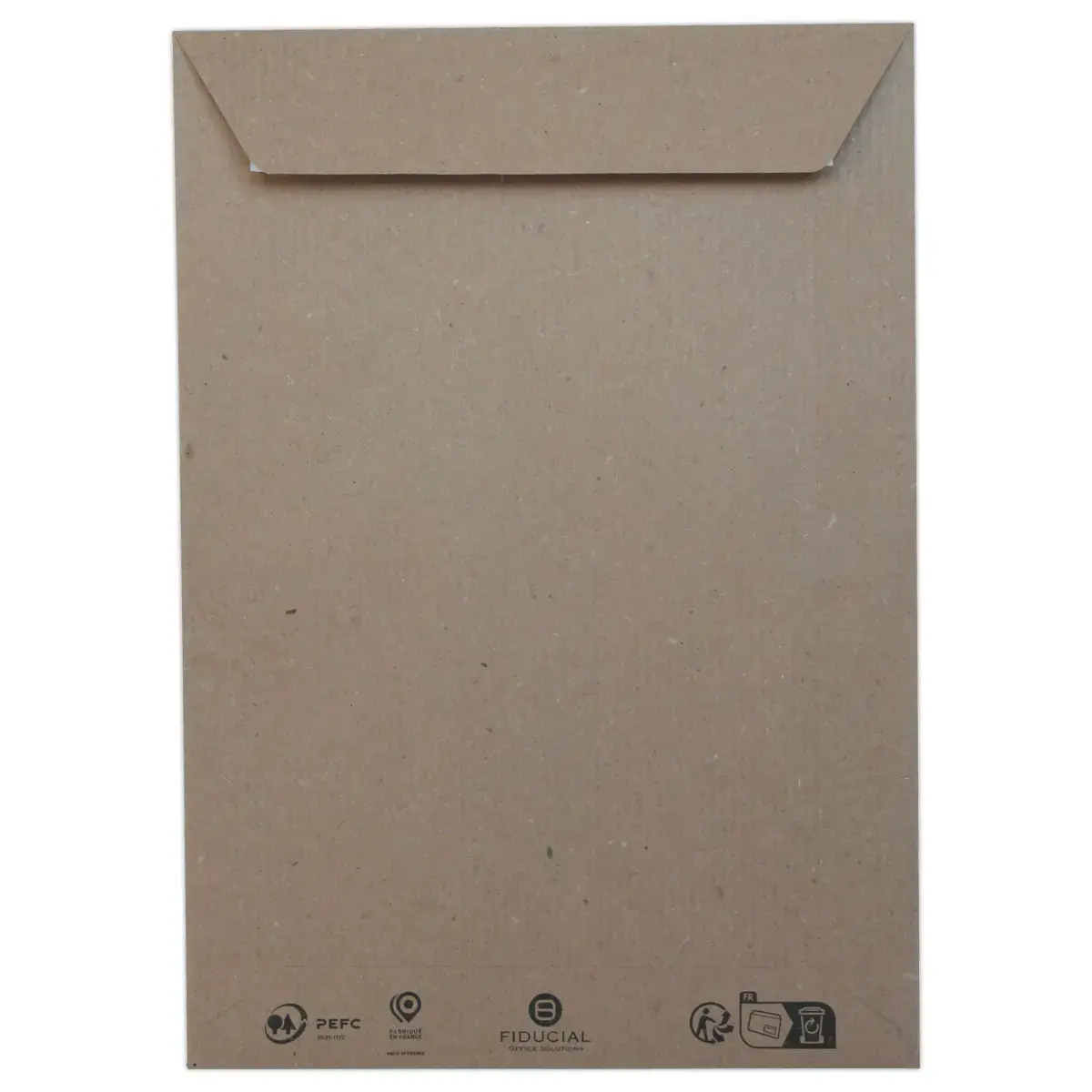 500 Kraftpapieren C5-enveloppen 162x229 mm 80g met siliconen sluiting