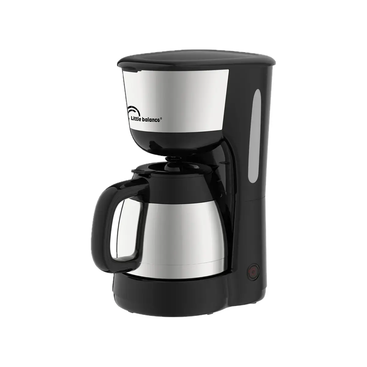 Isotherm inox koffiezetapparaat - 0,9 L - Zwart - MOULINEX