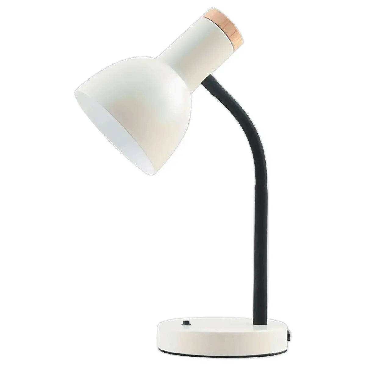 Bureau lamp Andonios Hout/Wit 