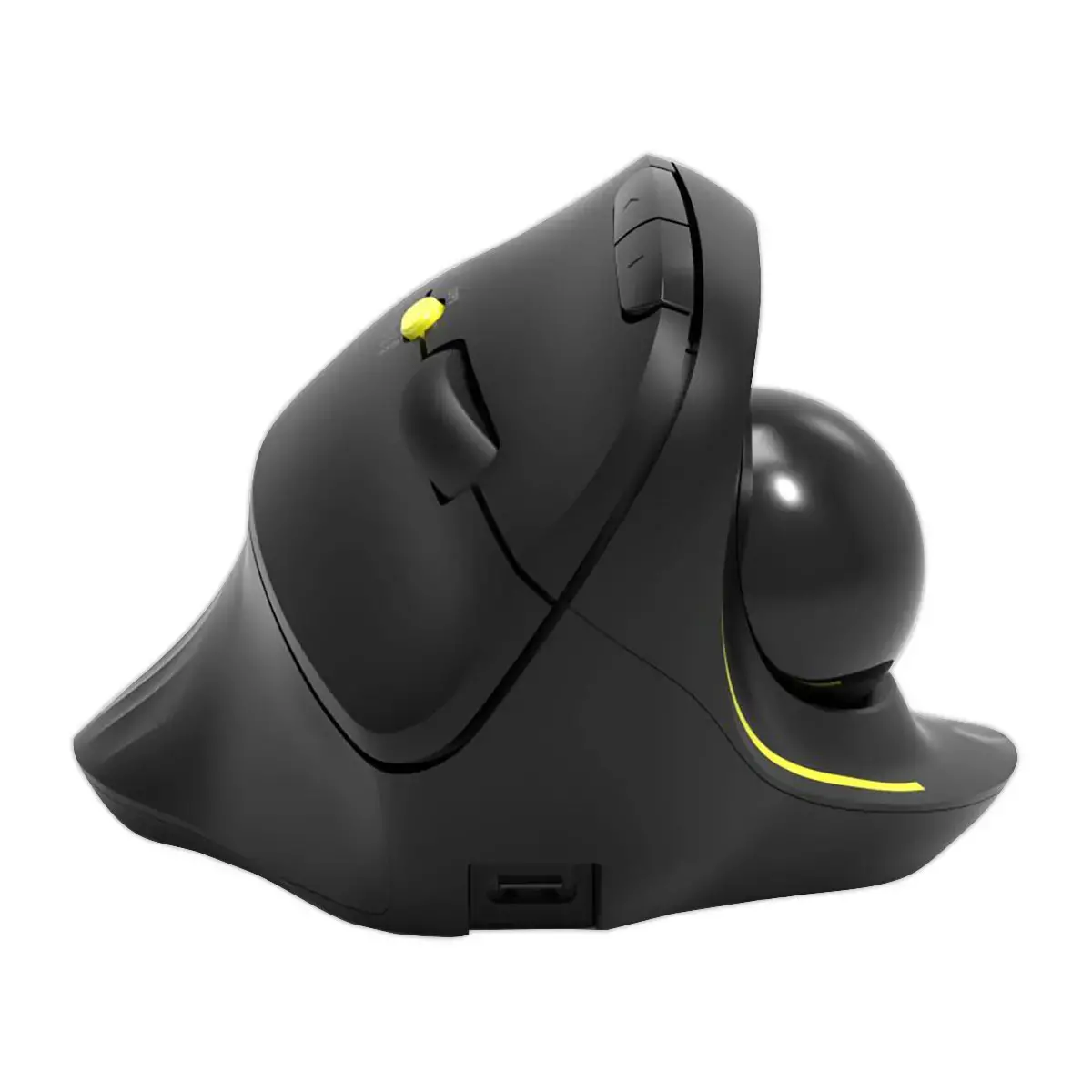 Draadloze Bluetooth oplaadbare muis ERGO Trackball - Zwart