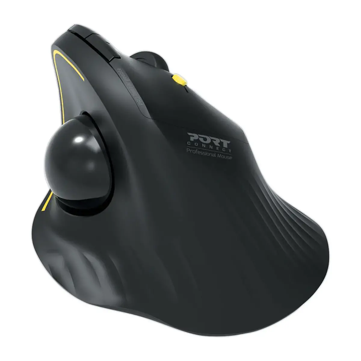 Draadloze Bluetooth oplaadbare muis ERGO Trackball - Zwart
